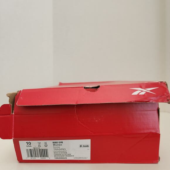 Reebok Nano Gym Womens Sneakers, Rubber Gum 01, 10 - Picture 10 of 10